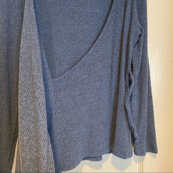 Wrap over sweater shirt - Picture 2 of 5